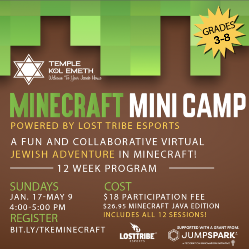 Banner Image for Lost Tribe Minecraft Mini-Camp(12 Weeks)