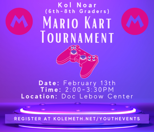 Banner Image for  Kol Noar's Mario Kart Tournament